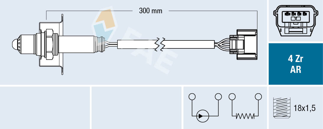 Lambda Sensor  Art. 75642