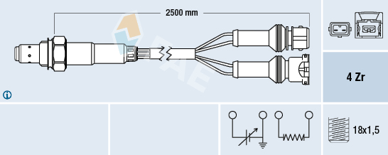 Lambda Sensor (160000)  Art. 77639