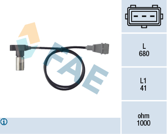 Sensor, crankshaft pulse  Art. 79098