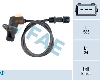 Sensor, crankshaft pulse  Art. 79103