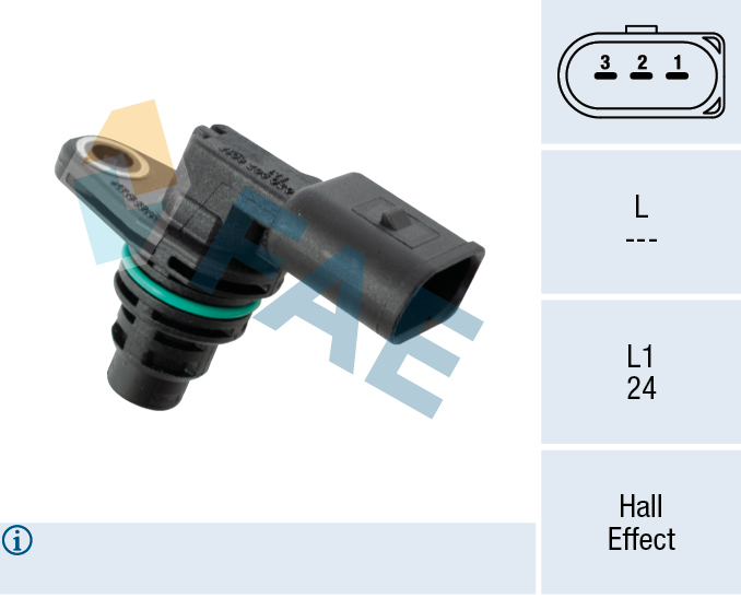 Sensor, camshaft position  Art. 79142