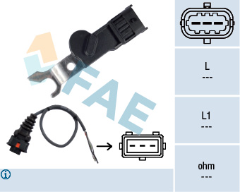 Sensor, camshaft position  Art. 79167