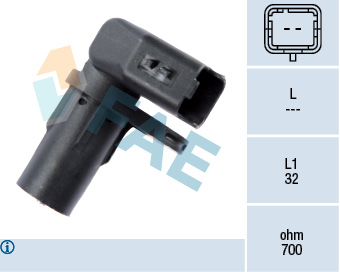 Sensor, crankshaft pulse (2)  Art. 79254