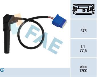 RPM Sensor, automatic transmission (1200)  Art. 79282