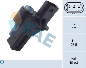 Sensor, camshaft position  Art. 79287