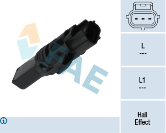 RPM Sensor, manual transmission (Front axle)  Art. 79340