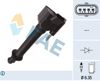 Ignition Coil  Art. 80459