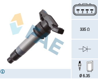 Ignition Coil  Art. 80462