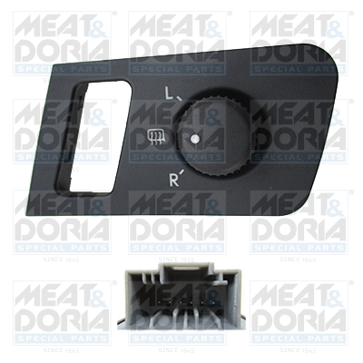 Switch, exterior rearview mirror adjustment (Forward, left)  Art. 206029