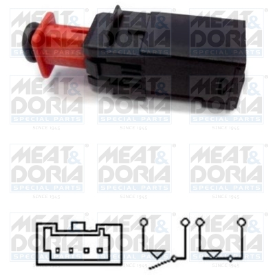 Stop Light Switch (Left)  Art. 35067