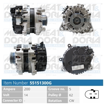 Alternator  Art. 55151300G