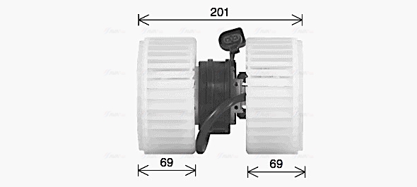 Interior Blower  Art. AI8443