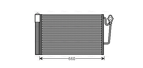 Condenser, air conditioning  Art. BWA5363D