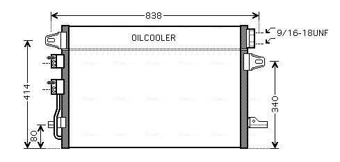 Condenser, air conditioning  Art. CR5088