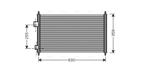 Condenser, air conditioning  Art. HD5165