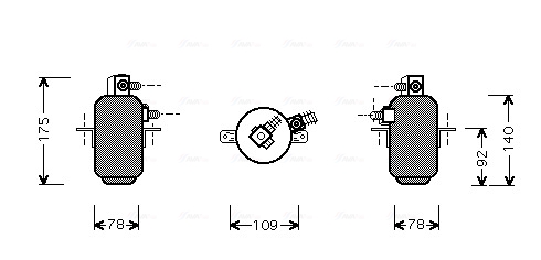 Dryer, air conditioning (Double cloth)  Art. MSD081