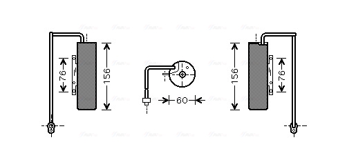 Dryer, air conditioning (Inner)  Art. OLD453