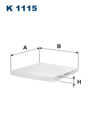Filter, cabin air  Art. K1115