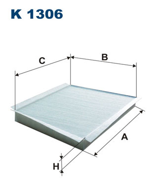 Filter, cabin air  Art. K1306