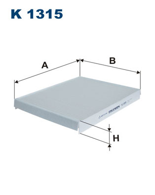 Filter, cabin air  Art. K1315