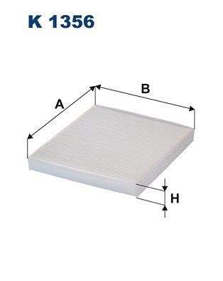 Filter, cabin air  Art. K1356