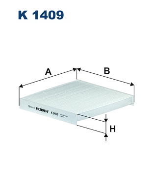 Filter, cabin air  Art. K1409