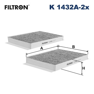 Filter, cabin air  Art. K1432A2X