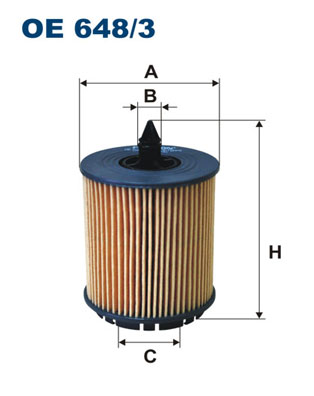 Oil Filter  Art. OE6483