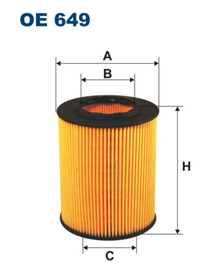 Oil Filter  Art. OE649