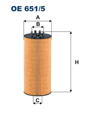 Oil filter  Art. OE6515