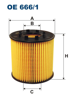 Oil Filter  Art. OE6661