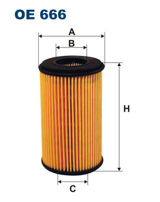 Oil Filter  Art. OE666