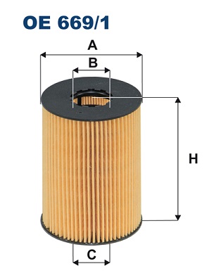 Oil Filter  Art. OE6691