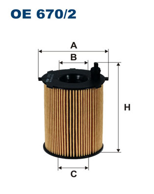 Oil Filter  Art. OE6702