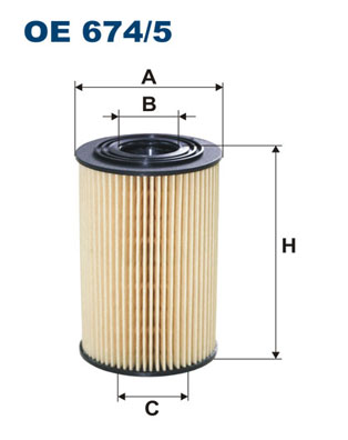 Oil Filter  Art. OE6745