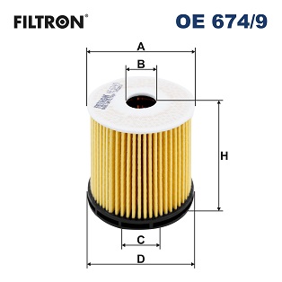 Oil Filter  Art. OE6749