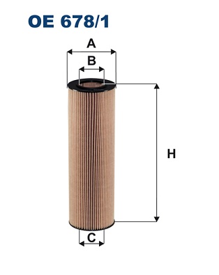 Oil filter  Art. OE6781