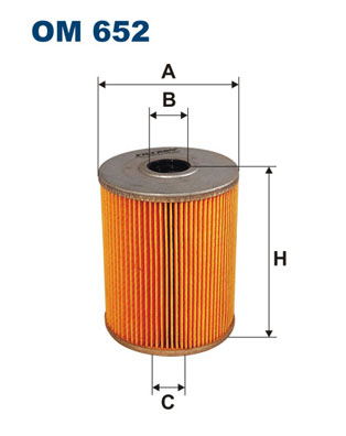 Oil Filter  Art. OM652