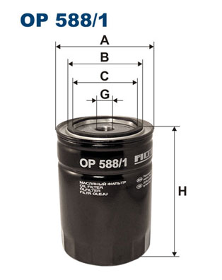 Oil Filter  Art. OP5881