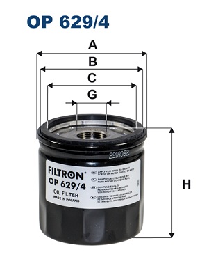 Oil Filter  Art. OP6294