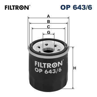 Oil Filter  Art. OP6436