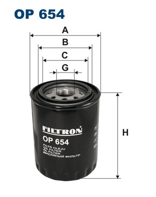 Oil Filter  Art. OP654