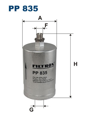 Fuel Filter  Art. PP835