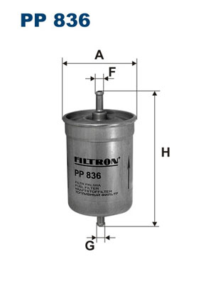 Fuel Filter  Art. PP836