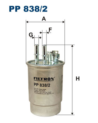 Fuel Filter  Art. PP8382