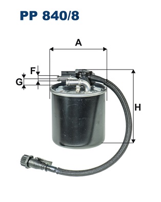 Fuel Filter  Art. PP8408