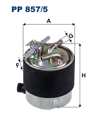 Fuel Filter  Art. PP8575