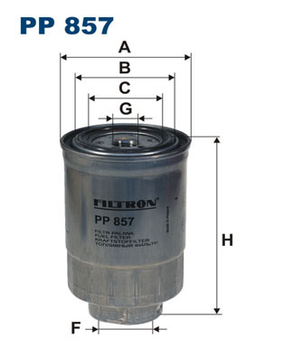 Fuel Filter  Art. PP857