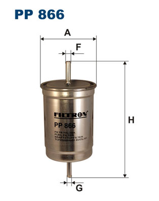 Fuel Filter  Art. PP866