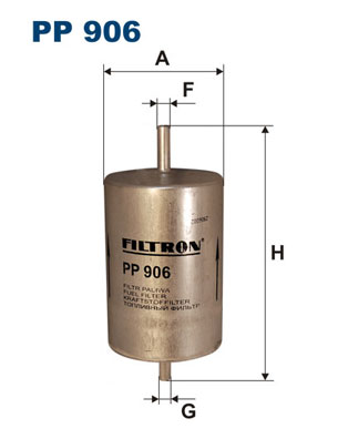 Fuel Filter  Art. PP906